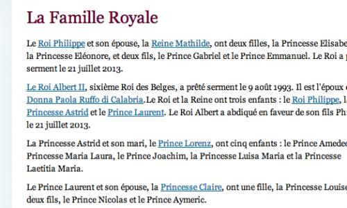 Koninklijke familie is ook francophobe…
